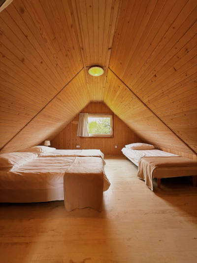 Zdjęcie wnętrza domku 1